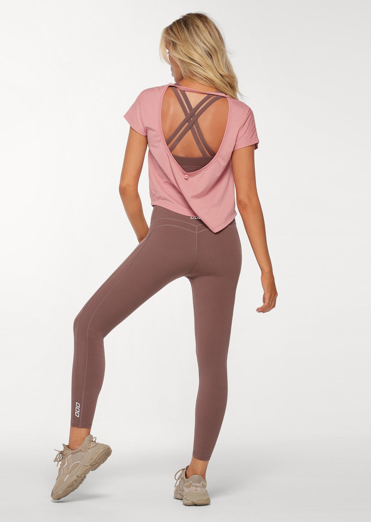 Mist Cropped Active Top