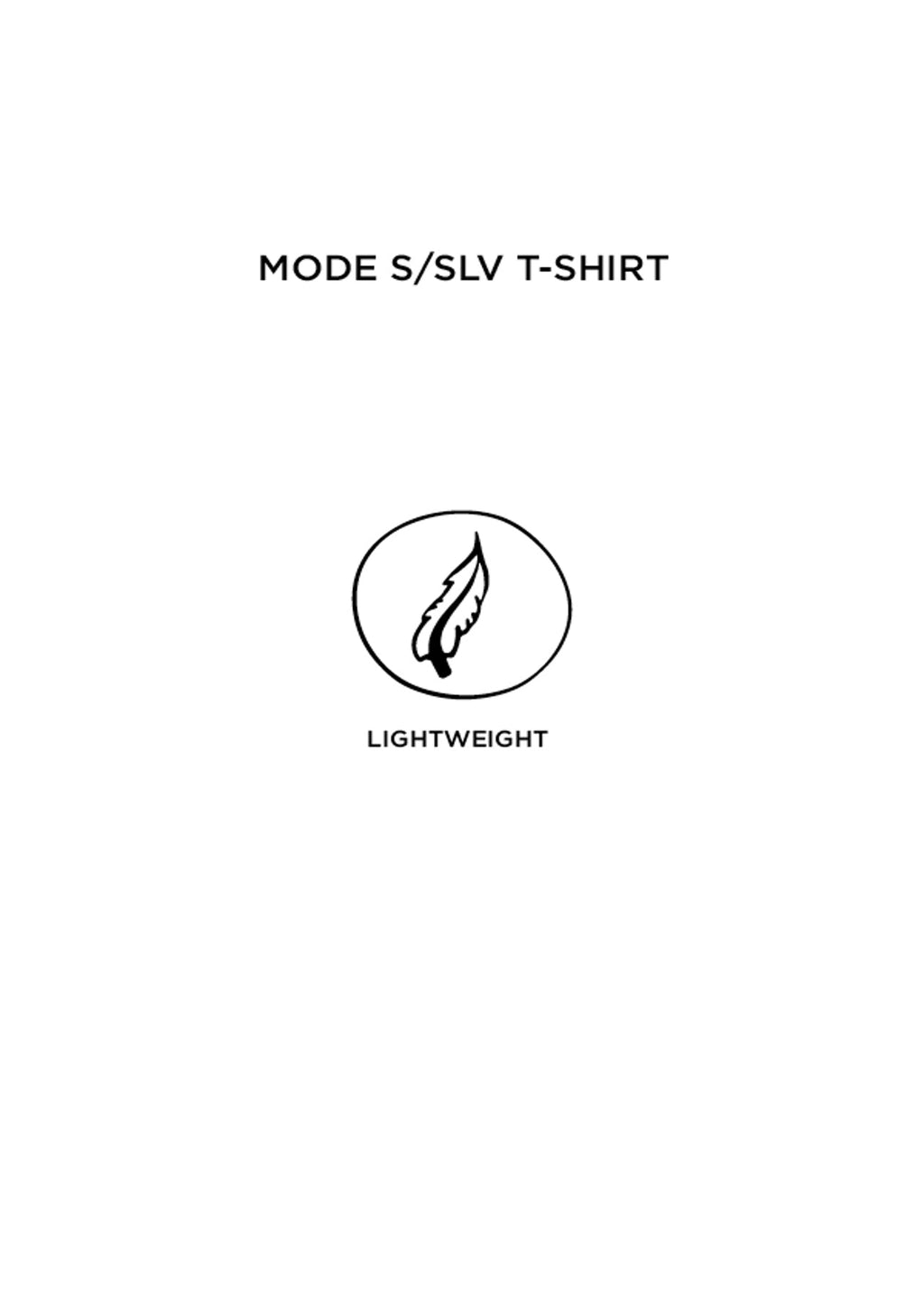 Mode S/Slv T-Shirt