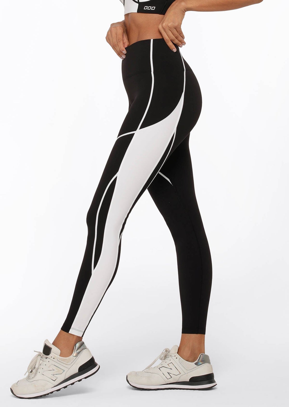 Monochromatic No Ride Full Length Leggings