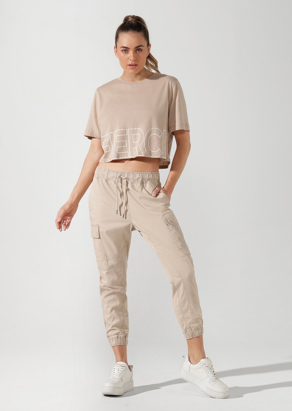 Moto Cropped Pants