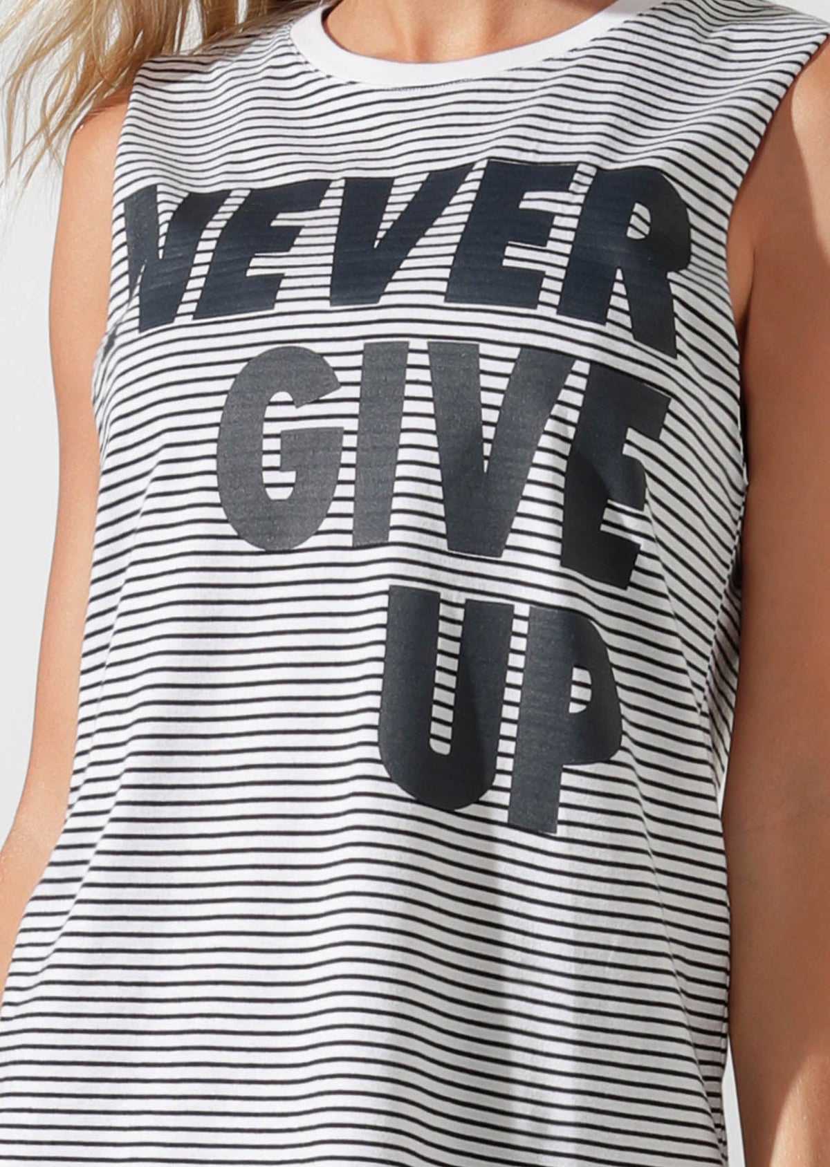 Never Give Up Tank