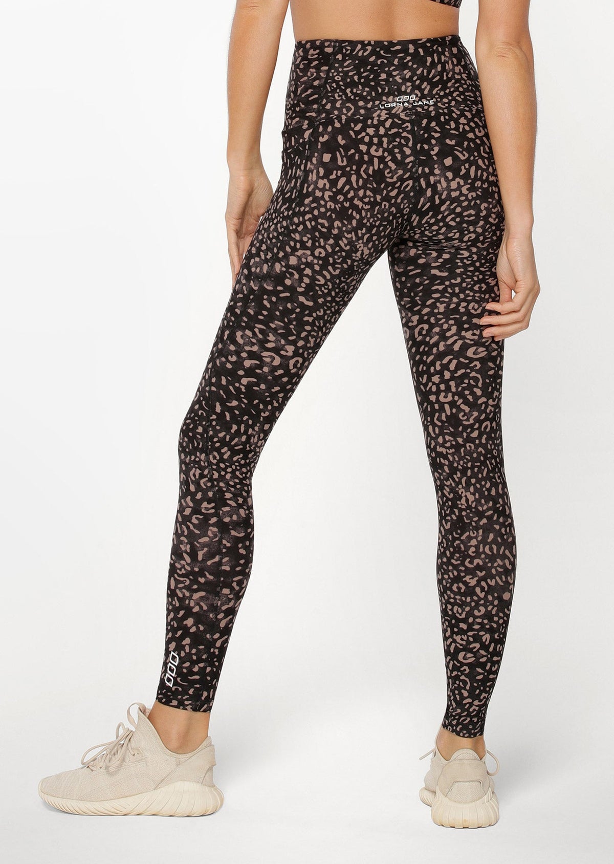 Night Cat Phone Pocket Full Length Leggings