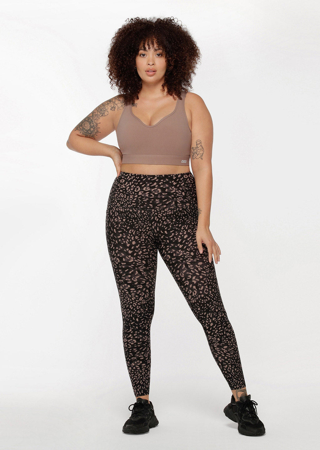 Night Cat Phone Pocket Full Length Leggings