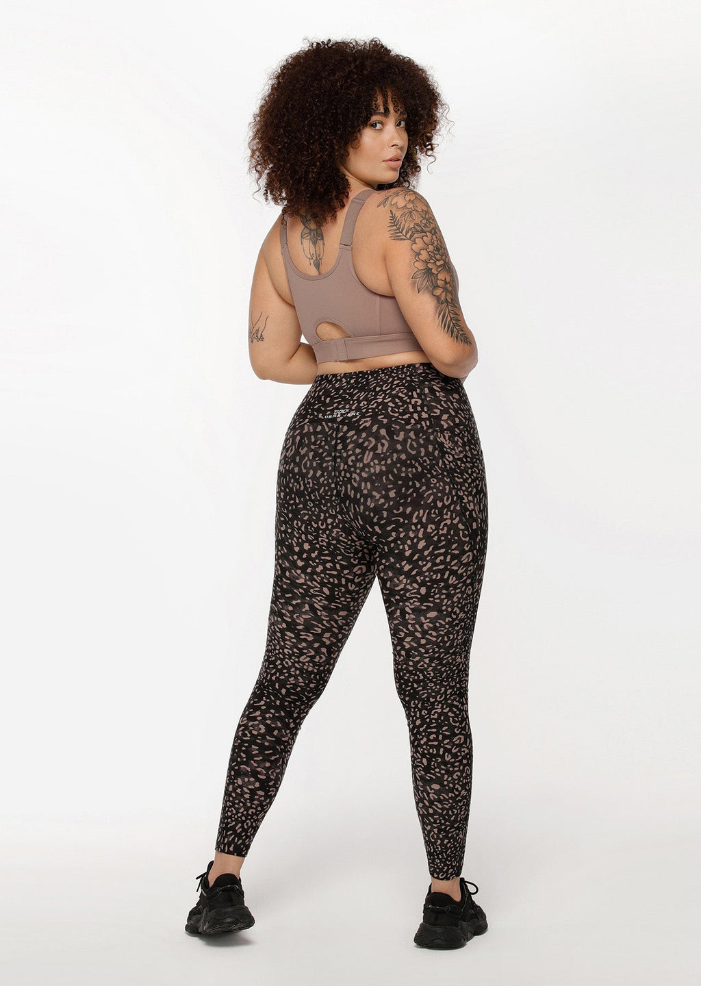 Night Cat Phone Pocket Full Length Leggings