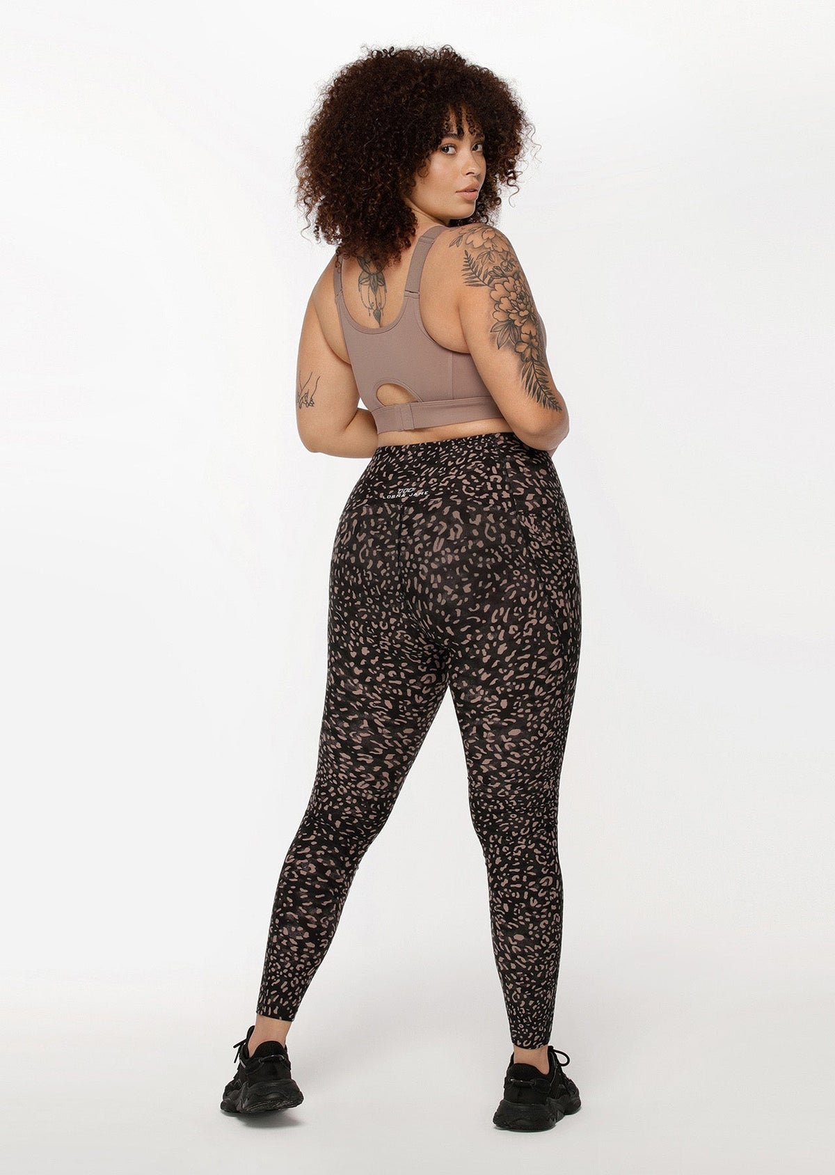 Night Cat Phone Pocket Full Length Leggings