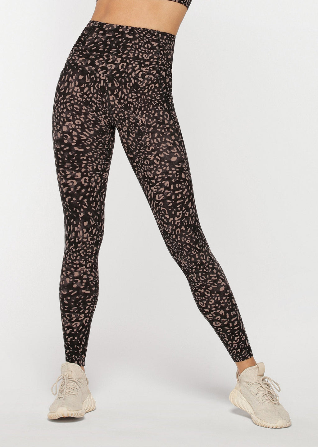 Night Cat Phone Pocket Full Length Leggings
