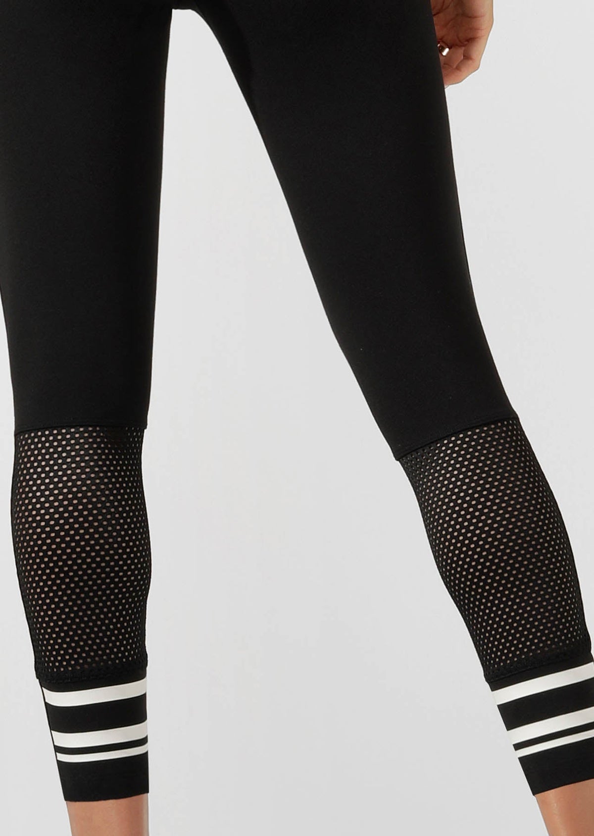 No Dig Sculpting Mesh Ankle Biter Tight