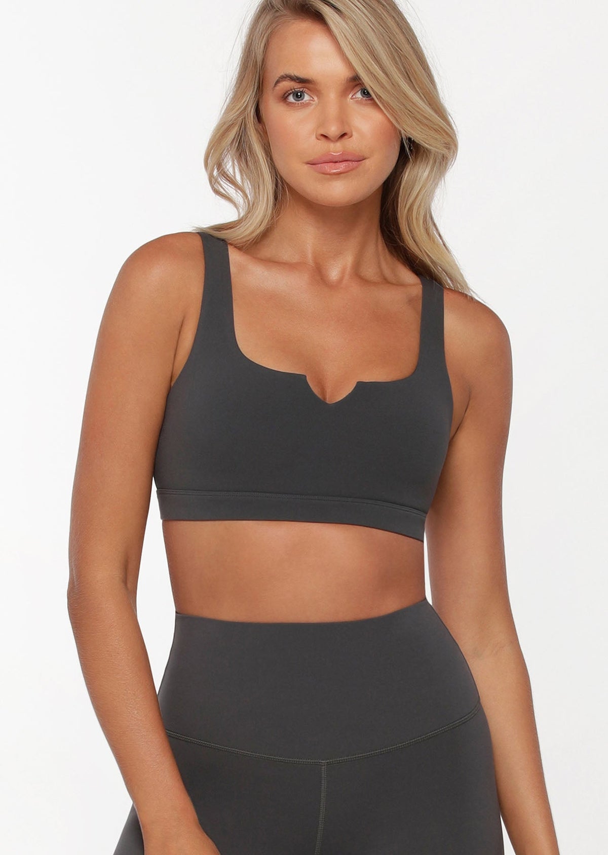 Notch Front Sports Bra