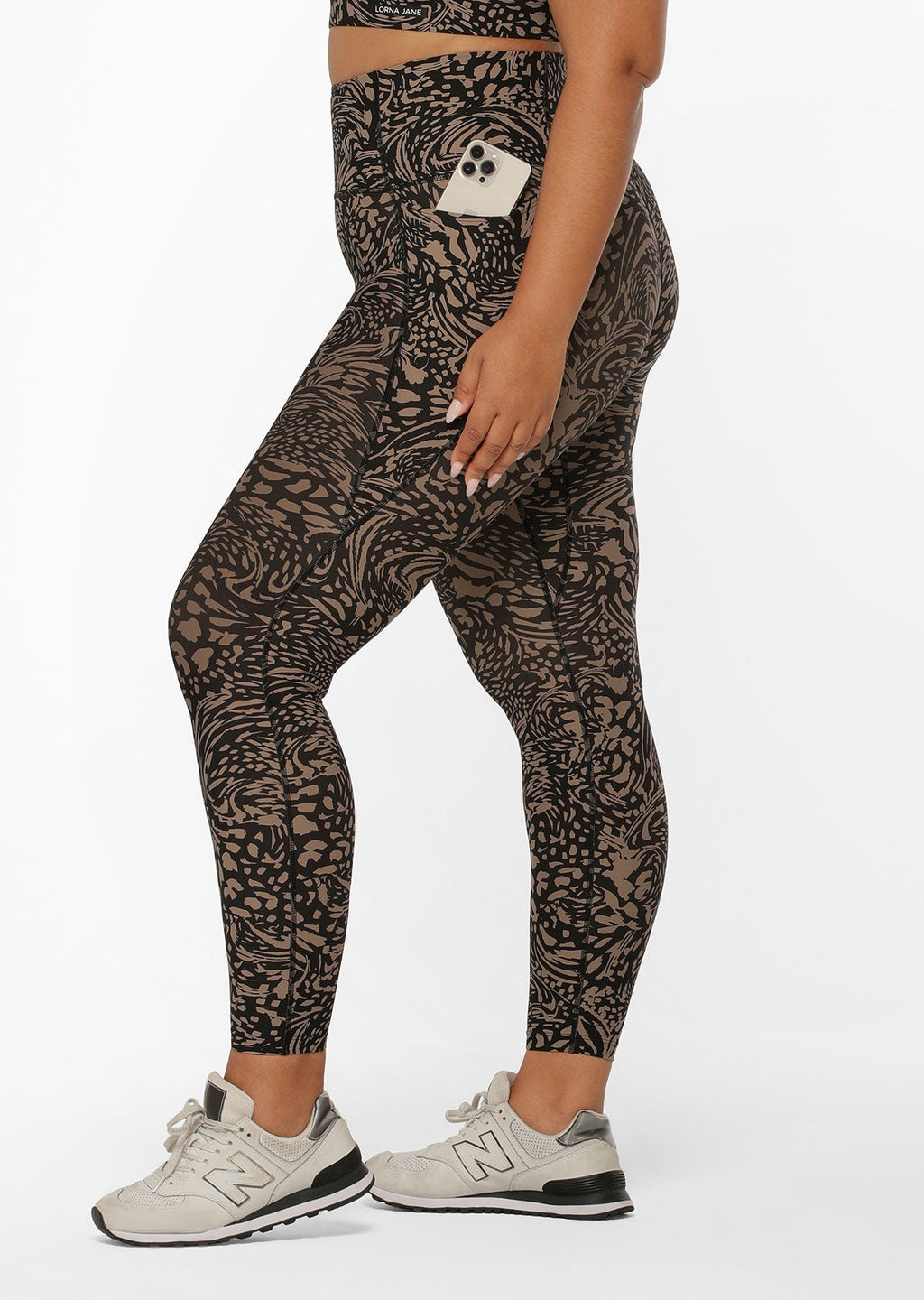 Oasis Hi-Fold No Ride Pocket Ankle Biter Leggings