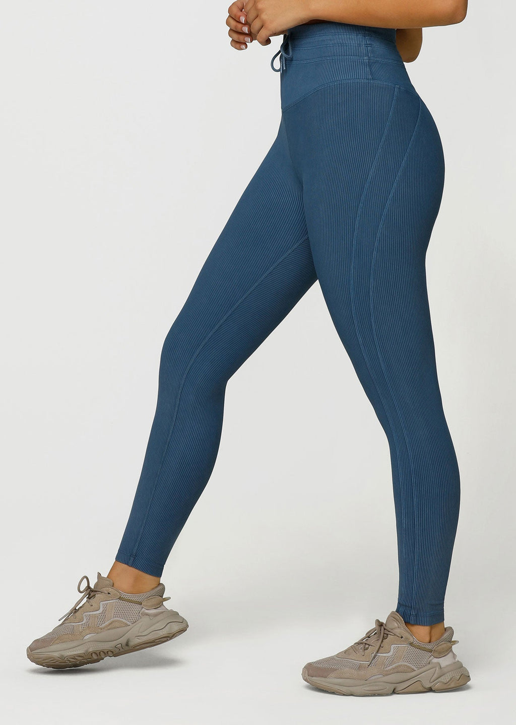 Pace It Rib Ankle Biter Leggings