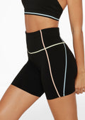 Pastel Glow Recycled No Chafe Bike Shorts