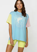 Pastel Power Oversized Tee