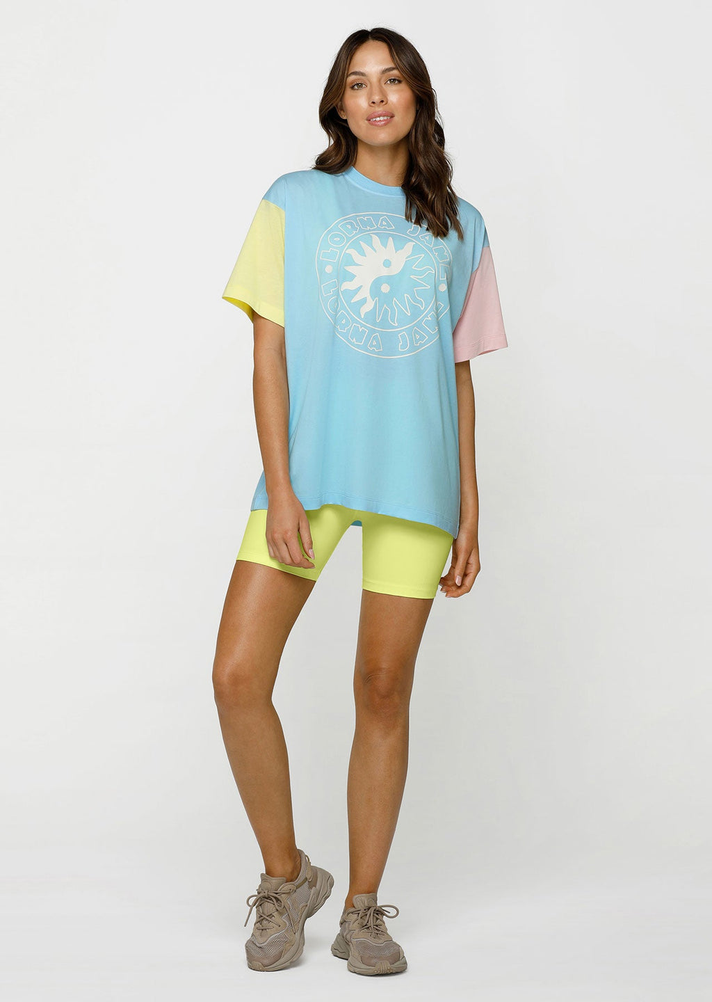 Pastel Power Oversized Tee