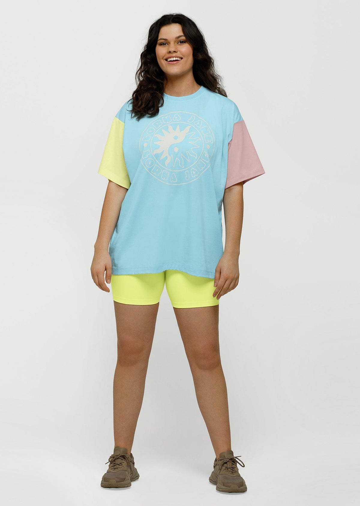 Pastel Power Oversized Tee