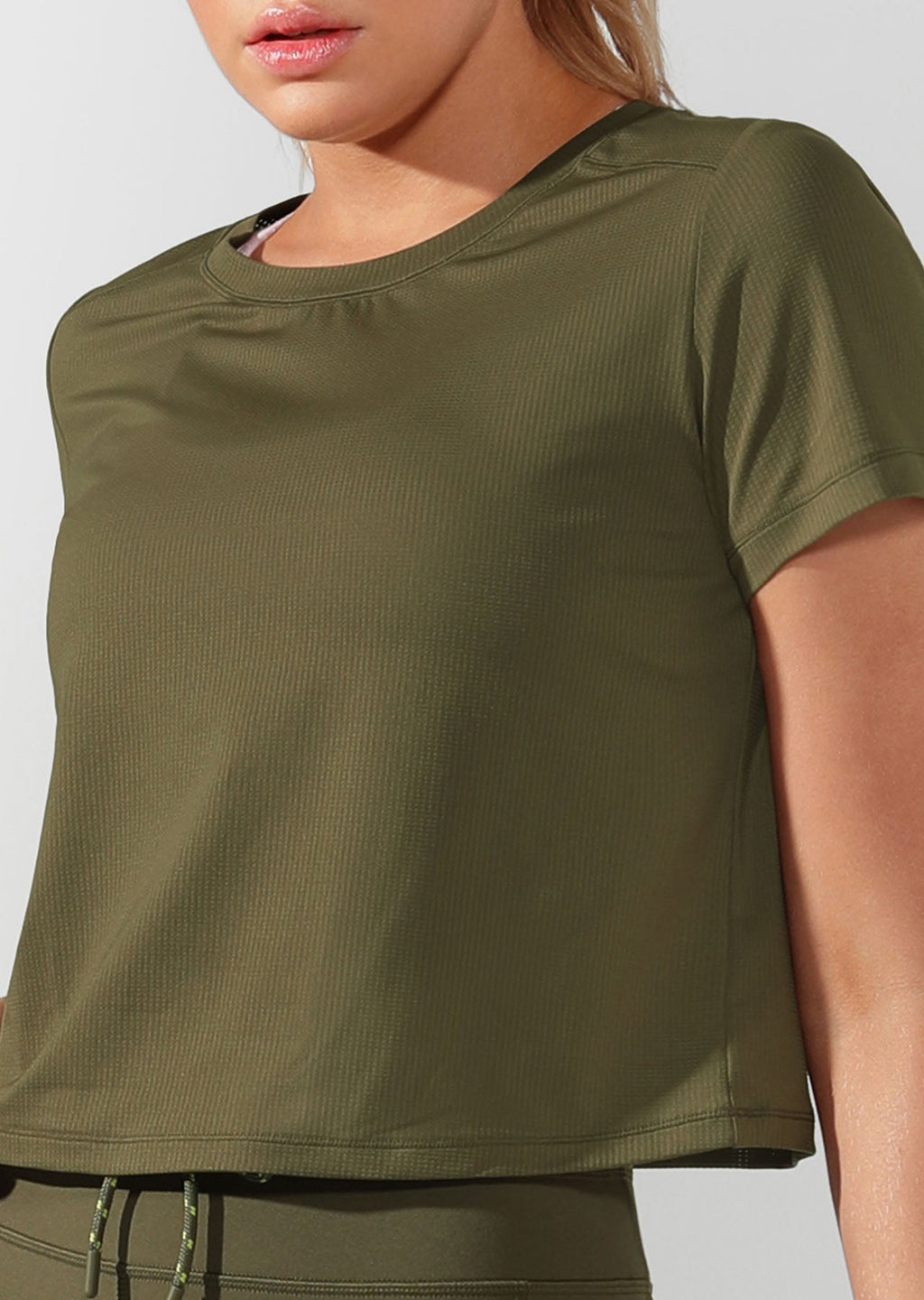 Performance Cropped Active Tee