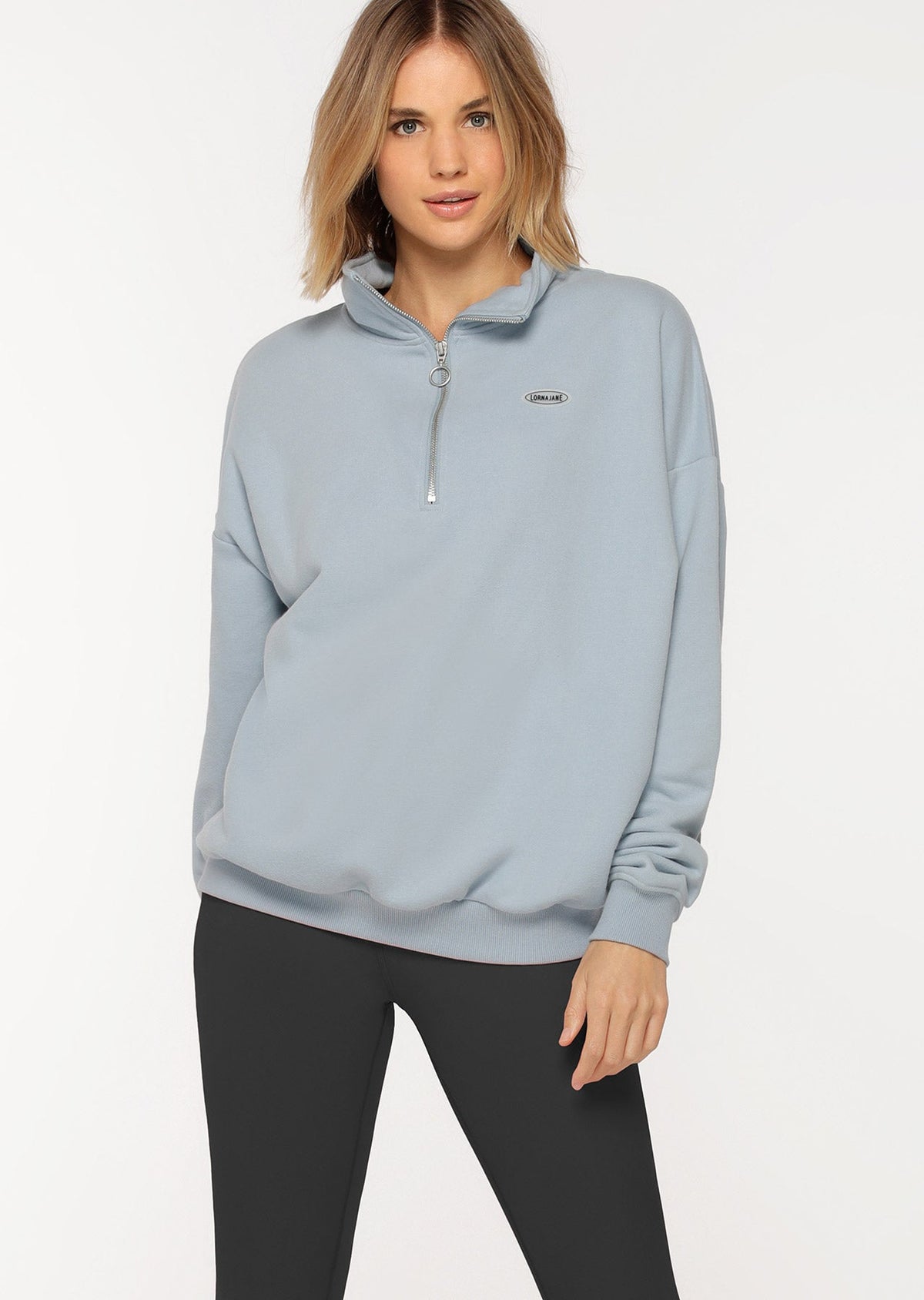 Power To You Funnel Zip Sweat