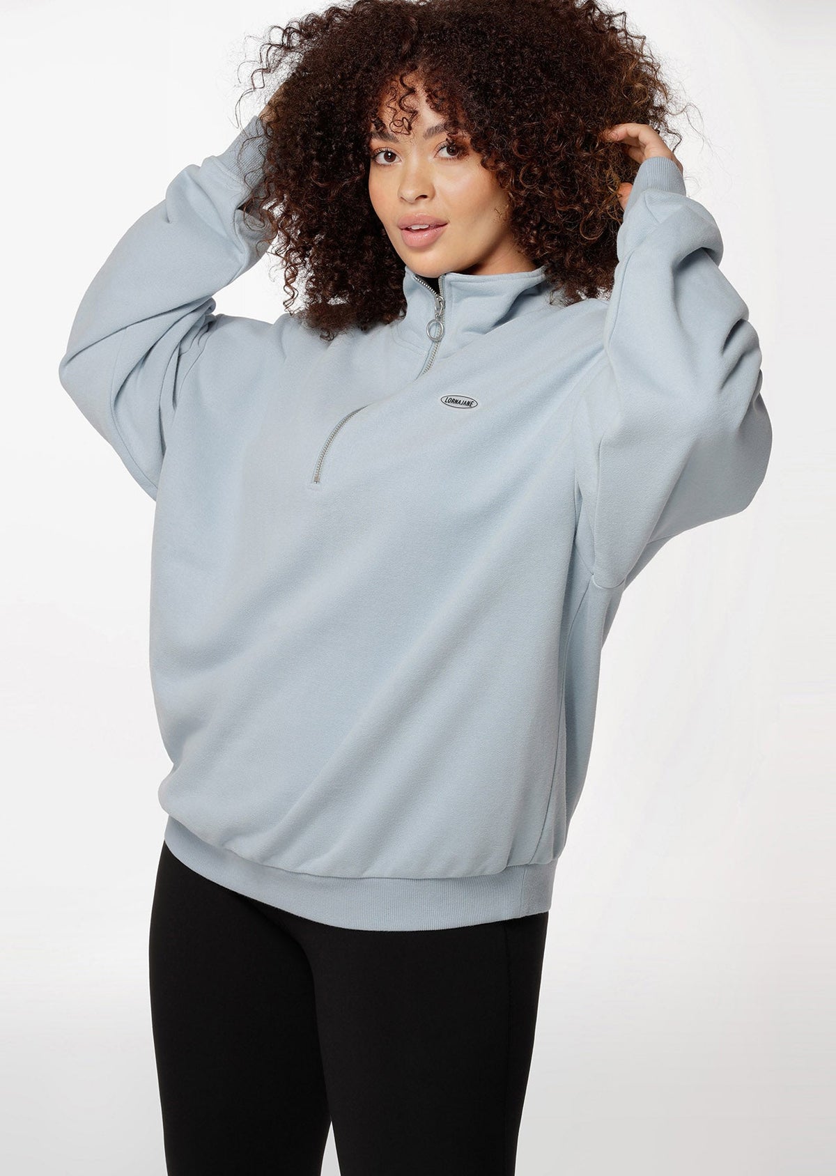 Power To You Funnel Zip Sweat