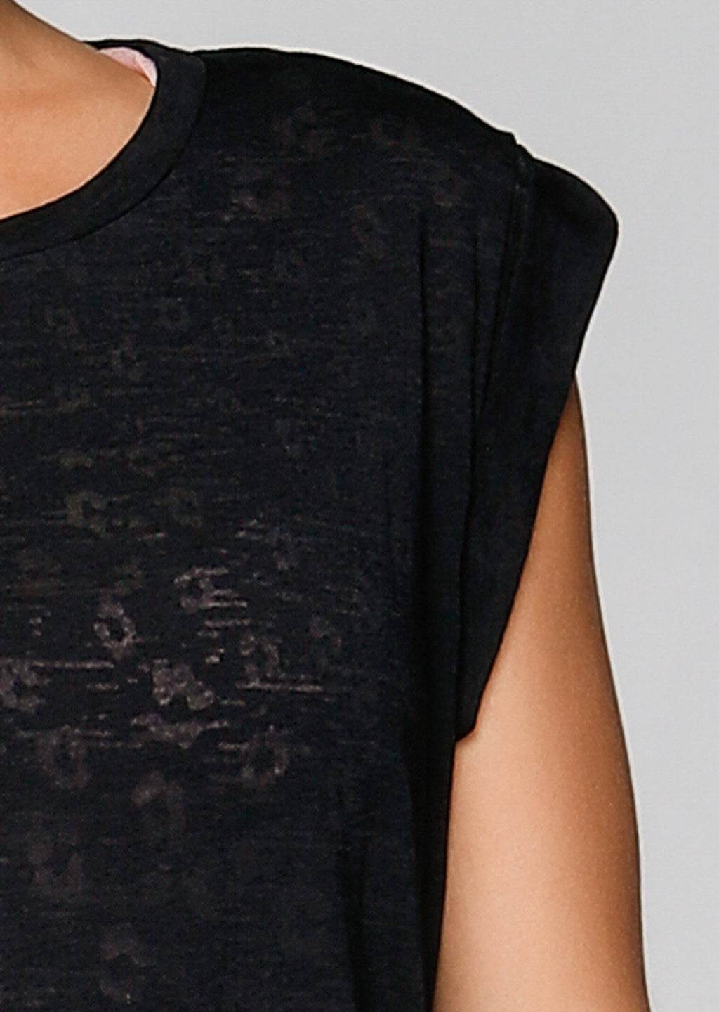 Pretty Leopard Burnout Tee