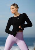 Prime Long Sleeve Rib Crew