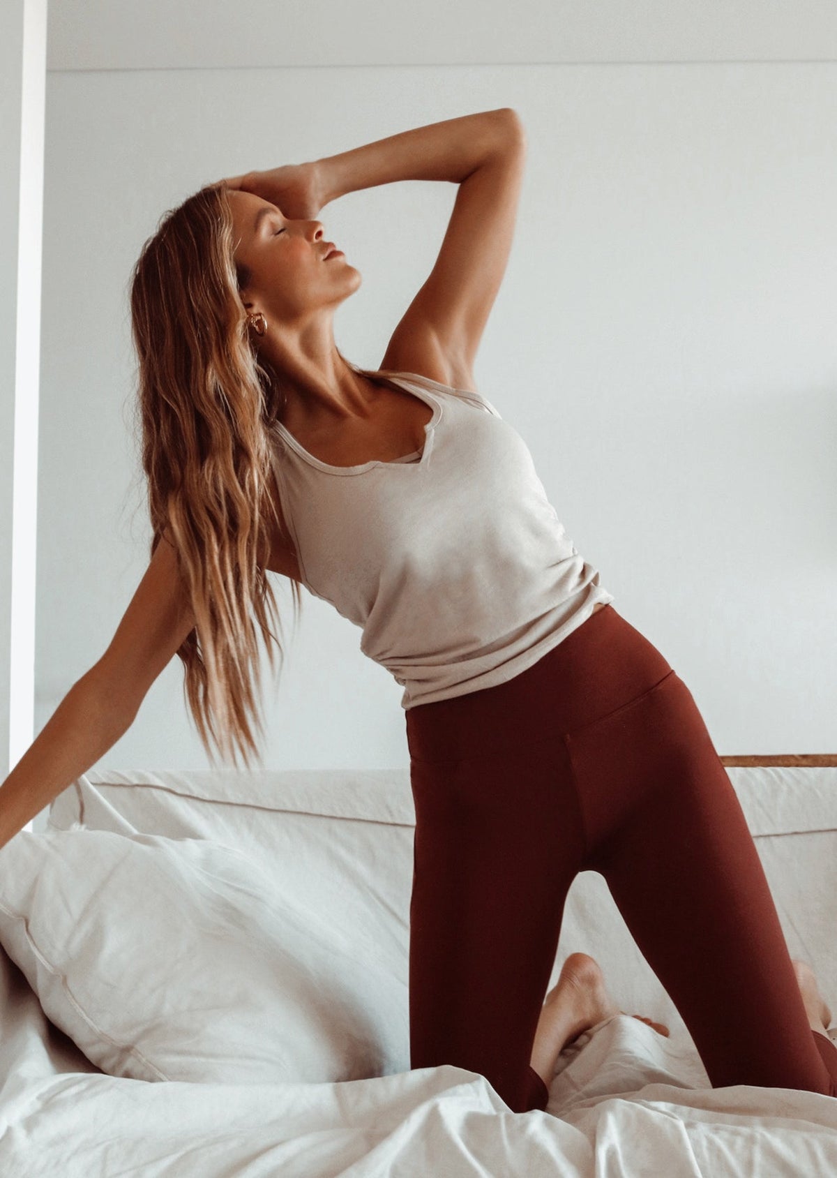 Push It Cropped Active Tank