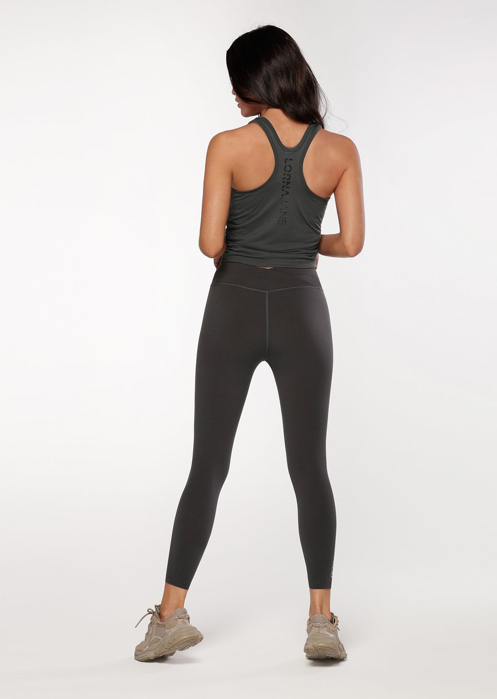 Push It Cropped Active Tank