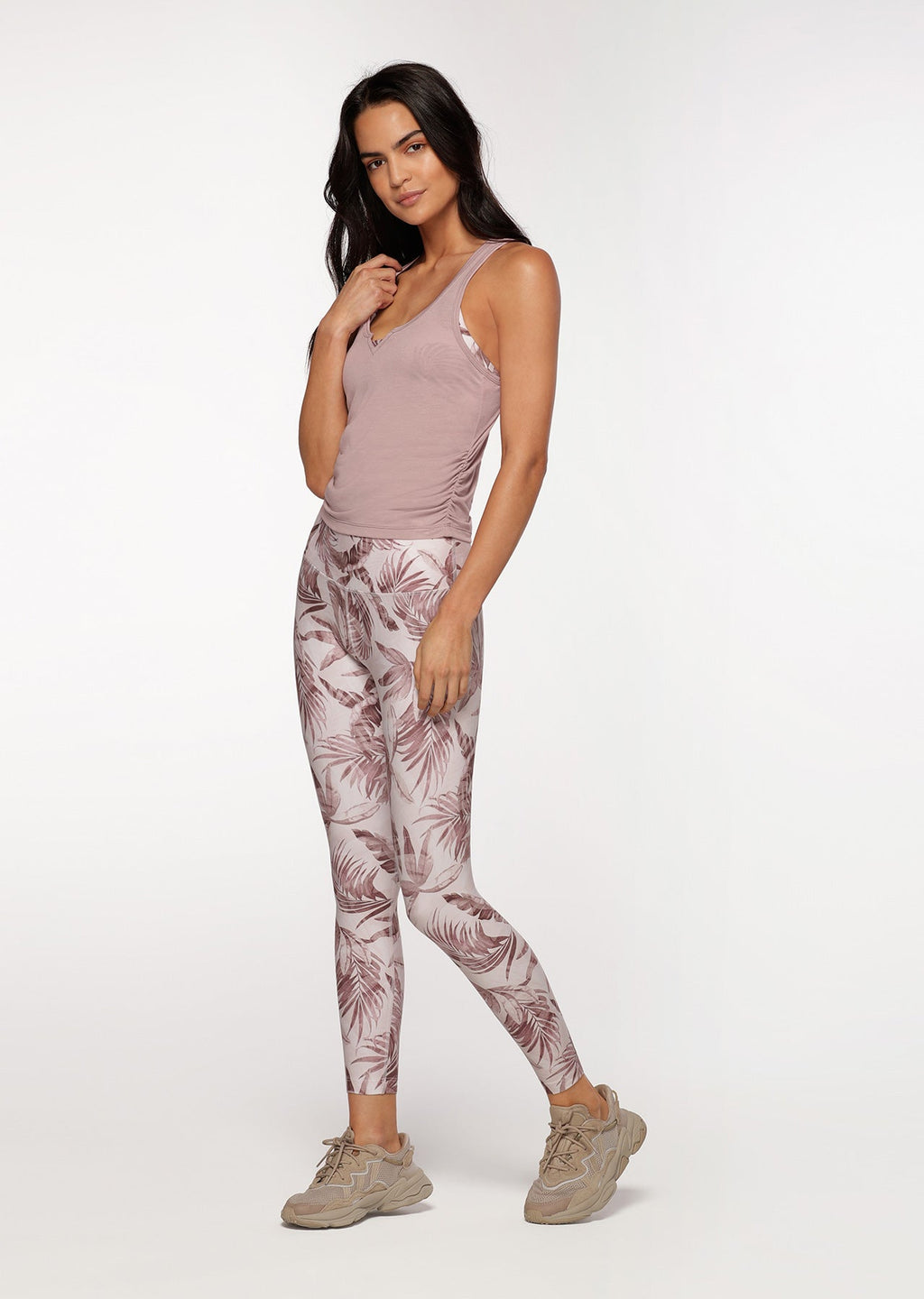 Push It Cropped Active Tank