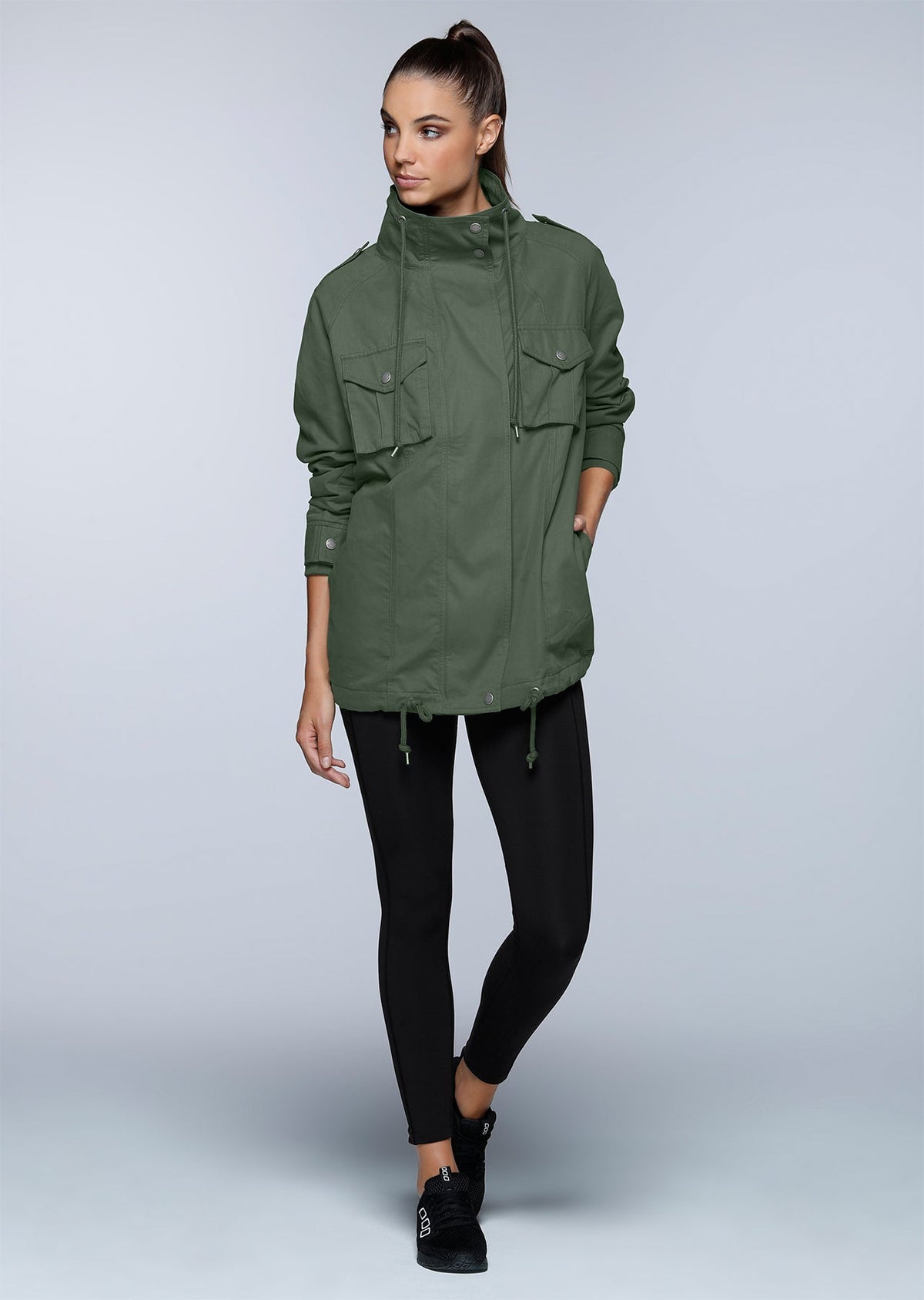 Quick Dry Funnel Neck Anorak