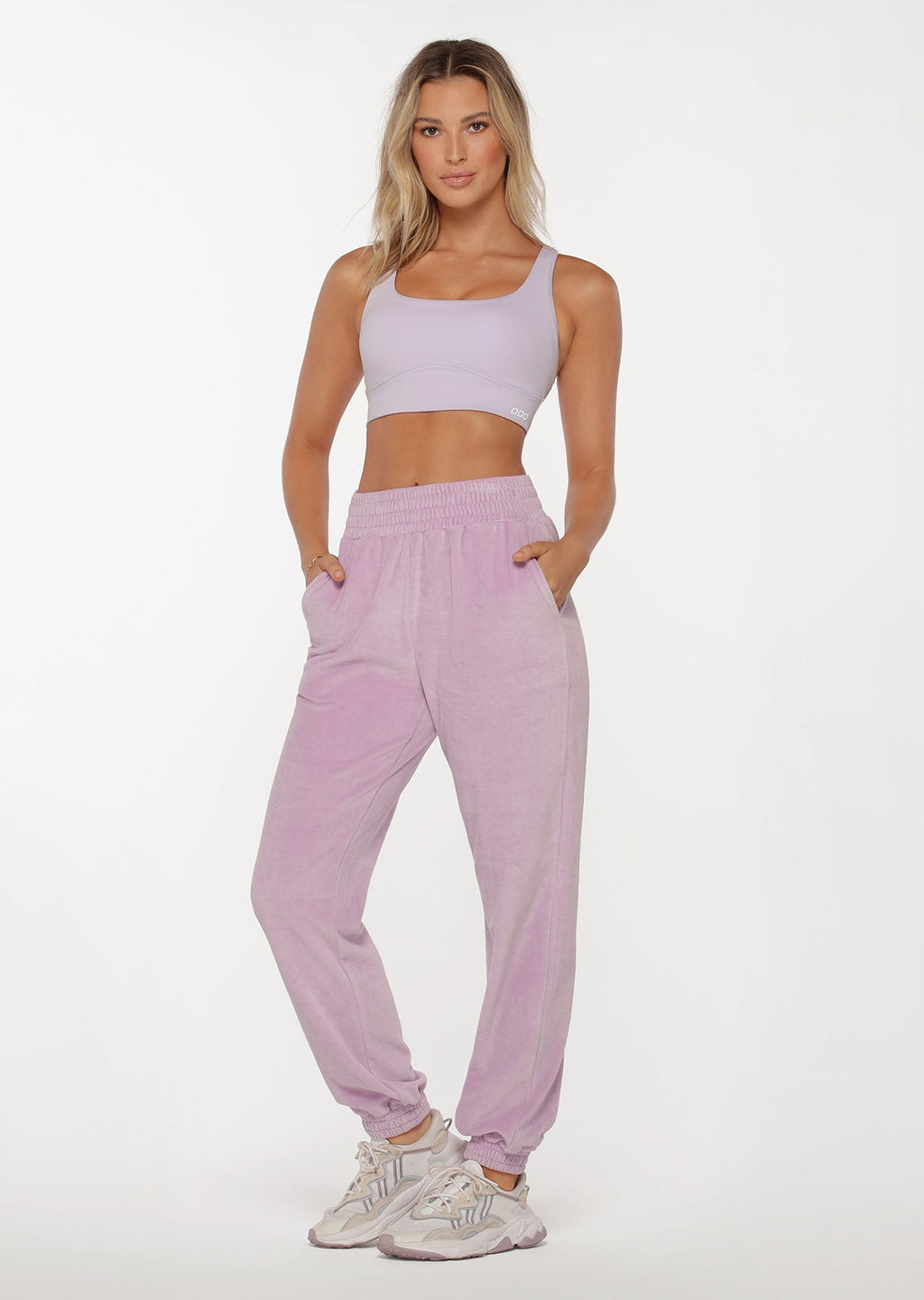 R & R Velour Track Pants
