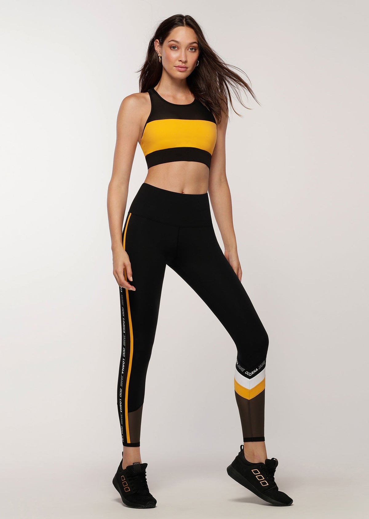 Racer High Support Bra